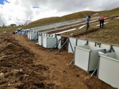 世界第三极青藏高原青海玉树监测设施及设备安装顺利完成